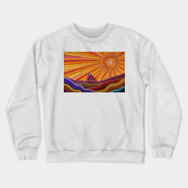 The Ride Crewneck Sweatshirt by Deborah Malcolm